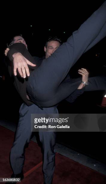 Actors Daniel Cosgrove and Grayson McCouch attend UPN All-Stary Winter Press Tour on January 5, 2001 at the Hearld Examiner Building in Los Angeles,...