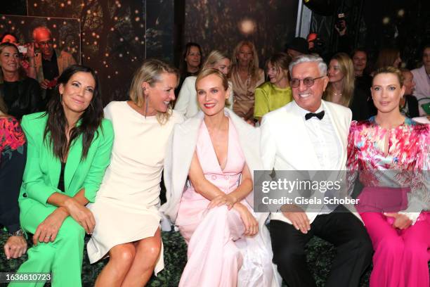 Bettina Zimmermann, Princess Lilly zu Sayn-Wittgenstein-Berleburg, Diane Kruger, Founder and CEO Helmut Schlotterer and Lady Amelia Spencer during...