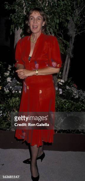 Cathrine Coulson attends ABC TV Fall Press Tour on June 12, 1990 at the Century Plaza Hotel in Century City, California.