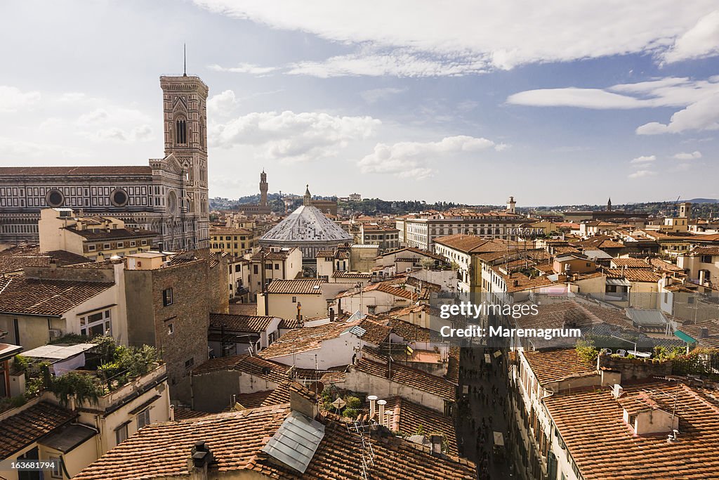 Town and Santa Maria del Fiore Cathedral (Duomo)