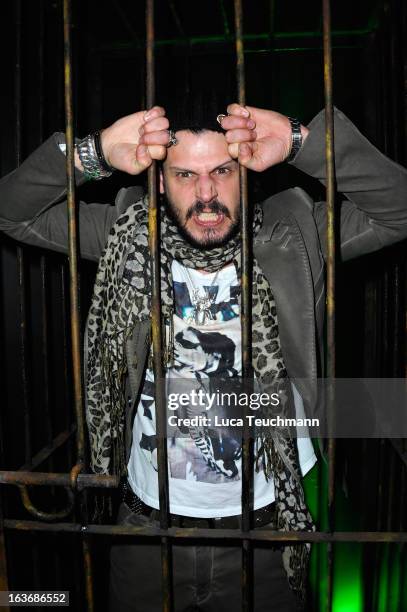 Manuel Cortez attends the opening of the Berlin Dungeon near Hackescher Markt in Berlin on March 14, 2013 in Berlin, Germany.