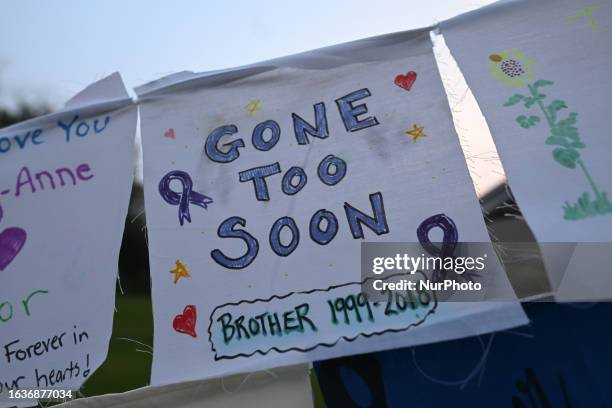 August 31, 2023: 'Flags of Hope' to honor and remember those lost to drug overdoses as many Edmontonians gathered at Victoria Park this evening to...