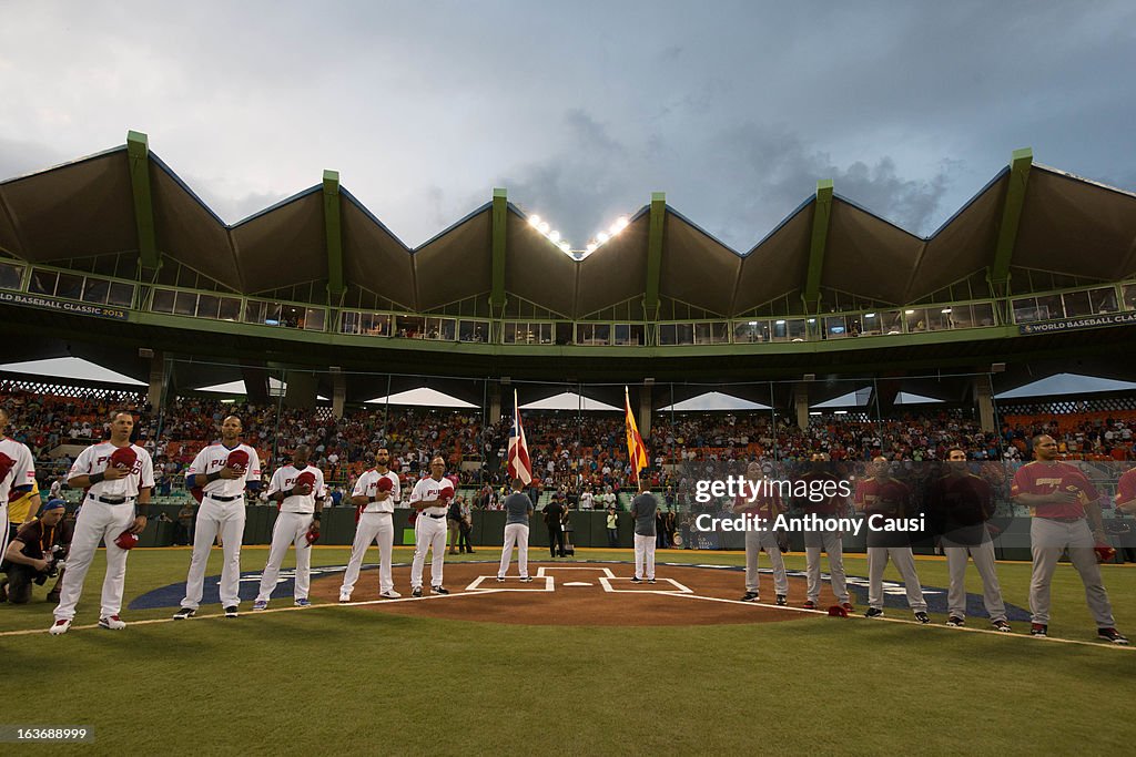 2013 World Baseball Classic Pool C - Game 2, Spain v. Puerto Rico