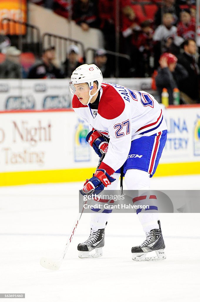 Montreal Canadiens v Carolina Hurricanes