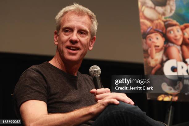 Writer and Producer Chris Sanders attends "The Croods" screening at The Film Society of Lincoln Center, Walter Reade Theatre on March 13, 2013 in New...