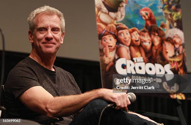 Writer and Producer Chris Sanders attends "The Croods" screening at The Film Society of Lincoln Center, Walter Reade Theatre on March 13, 2013 in New...