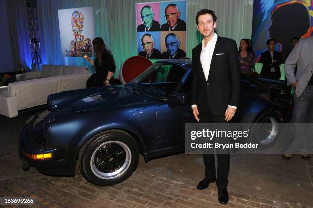 Actor Dan Stevens attends TAG Heuer celebrates 50 years of Carrera with Jack Heuer on March 14, 2013 in New York City.