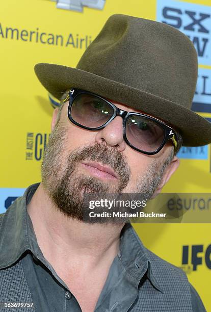 Musician Dave Stewart arrives at the screening of "In Your Dreams:Stevie Nicks" during the 2013 SXSW Music, Film + Interactive Festival at the...