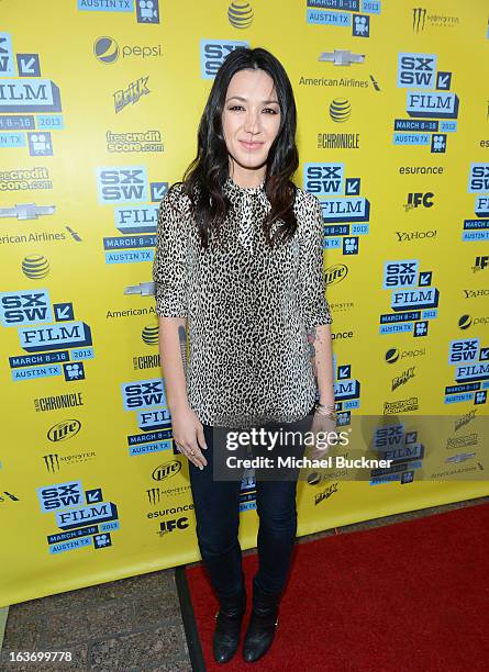 Singer Michelle Branch arrives at the screening of "In Your Dreams:Stevie Nicks" during the 2013 SXSW Music, Film + Interactive Festival at the...