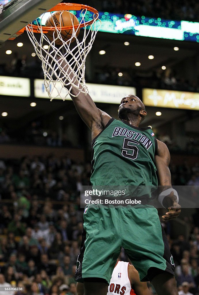Toronto Raptors Vs. Boston Celtics At TD Garden