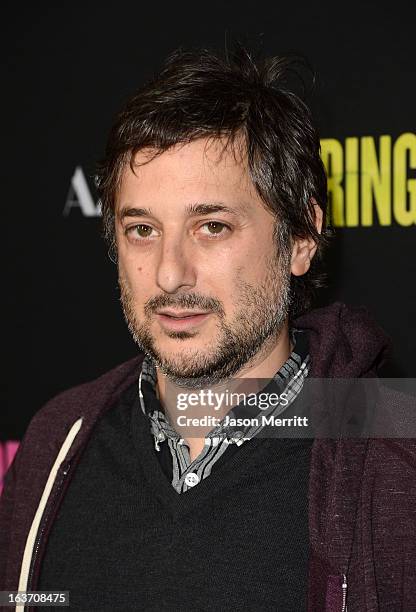 Writer/Director Harmony Korine attends the "Spring Breakers" premiere at ArcLight Cinemas on March 14, 2013 in Hollywood, California.