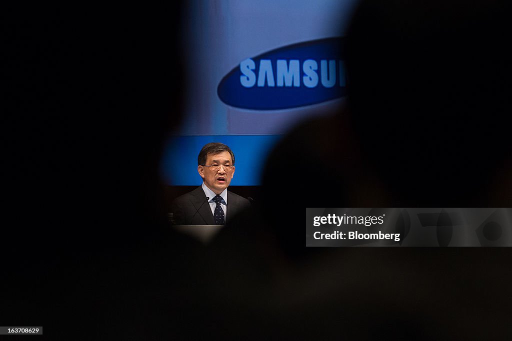 Samsung Holds Shareholders Meeting