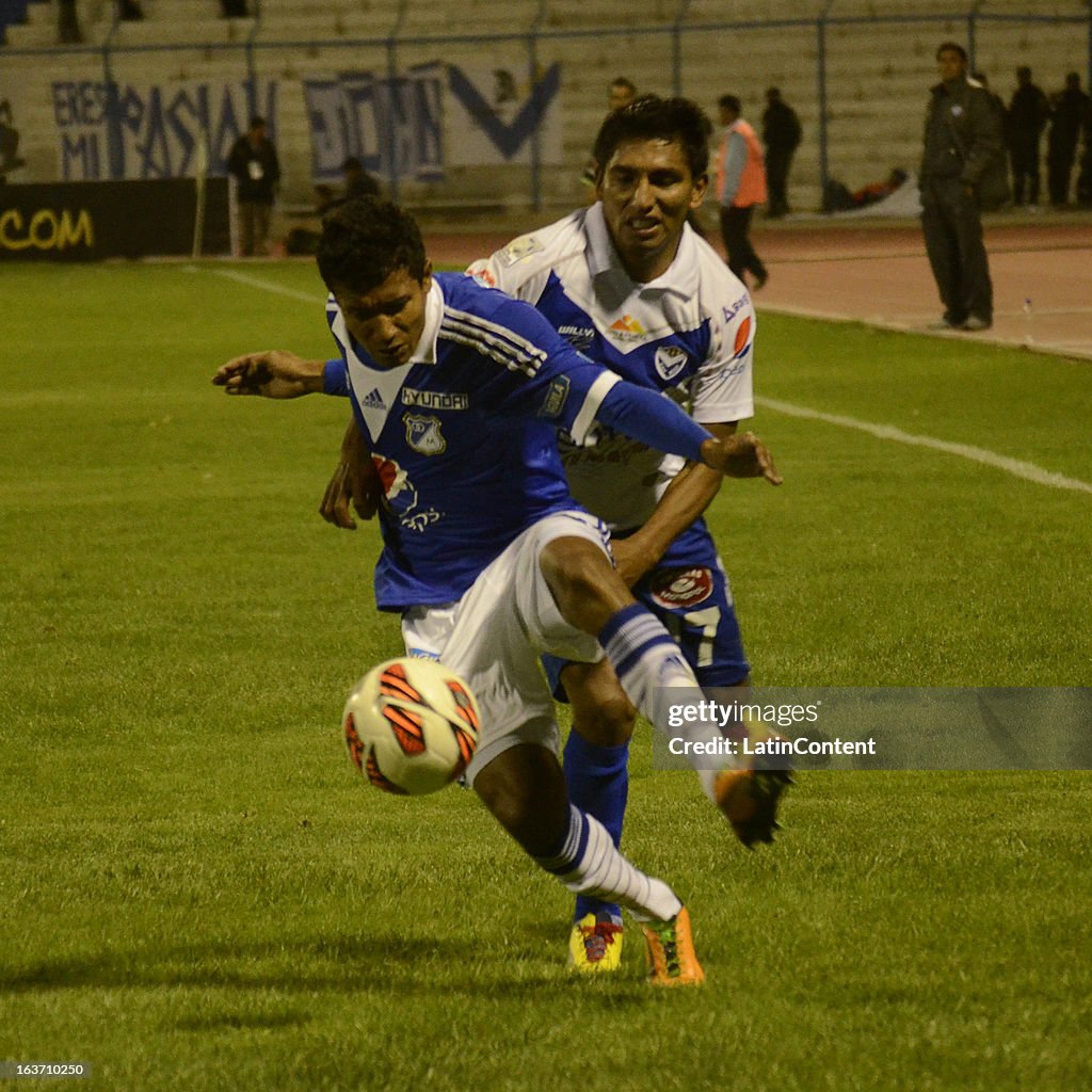 San Jose v Millonarios - Copa Bridgestone Libertadores 2013