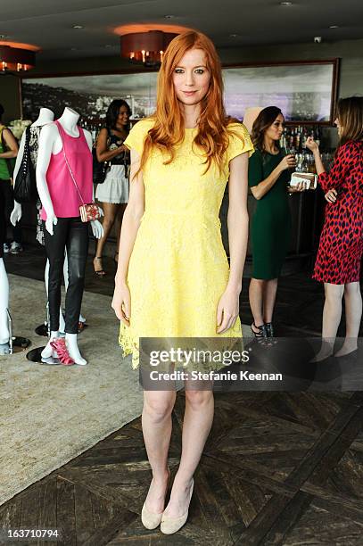 Odessa Rae attends L.K. Bennett Tea Luncheon on March 14, 2013 in West Hollywood, California.