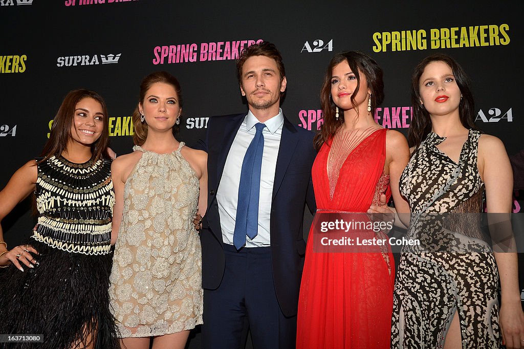 "Spring Breakers" Los Angeles Premiere - Red Carpet