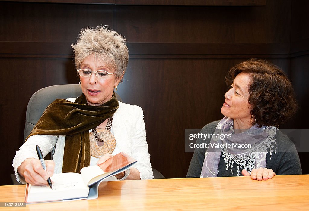 Rita Moreno Book Signing For "Rita Moreno: A Memoir"