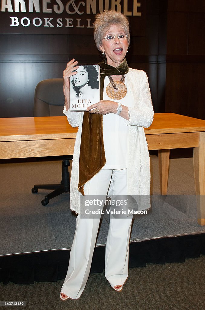 Rita Moreno Book Signing For "Rita Moreno: A Memoir"