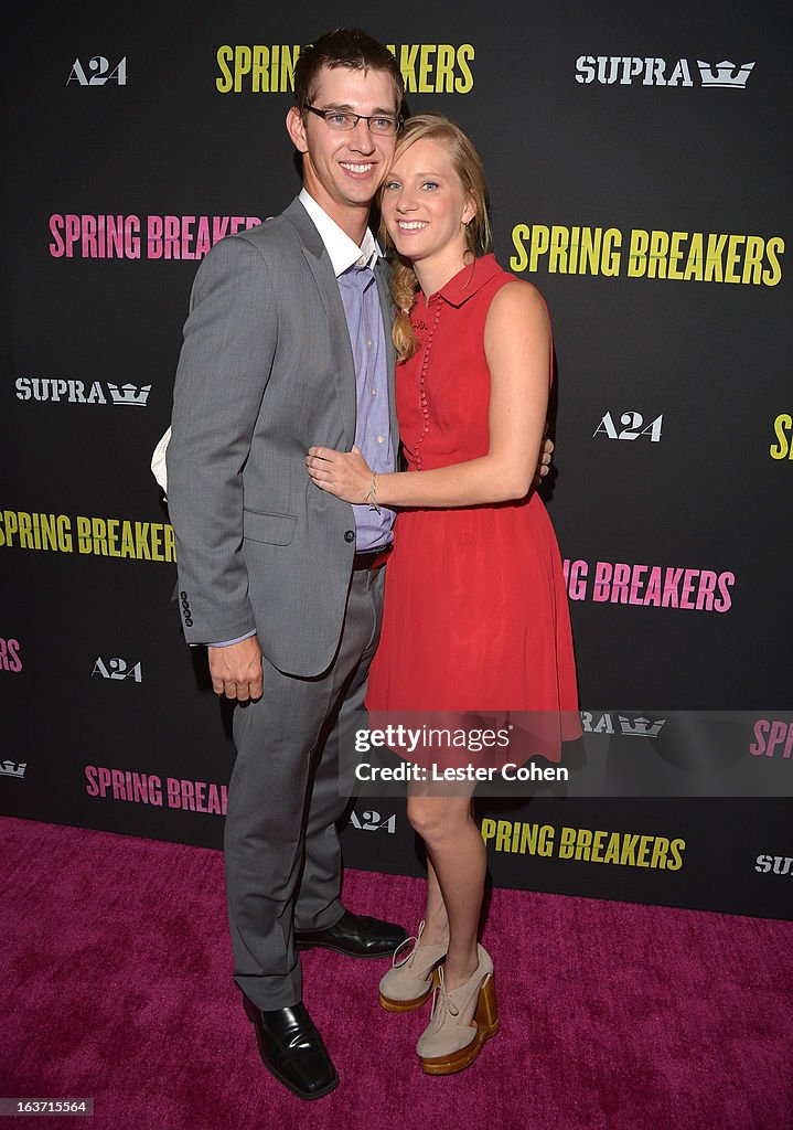 "Spring Breakers" Los Angeles Premiere - Red Carpet