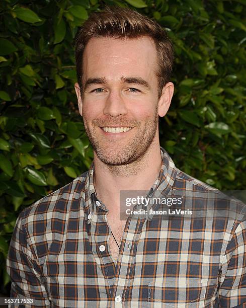 Actor James Van Der Beek attends "The Biggest Baby Shower Ever" at Taglyan Cultural Complex on March 14, 2013 in Hollywood, California.