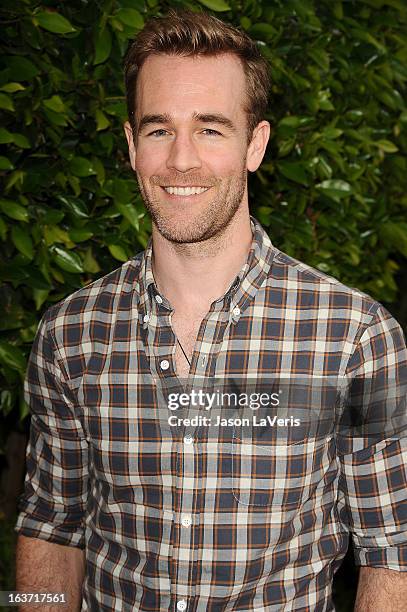 Actor James Van Der Beek attends "The Biggest Baby Shower Ever" at Taglyan Cultural Complex on March 14, 2013 in Hollywood, California.