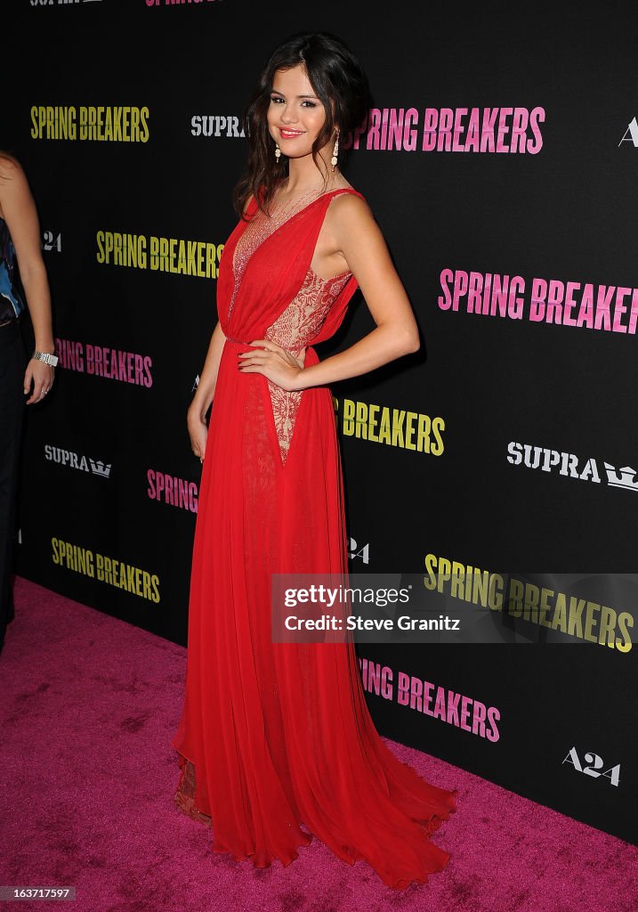 "Spring Breakers" Los Angeles Premiere - Arrivals