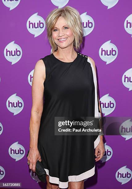 Actress Markie Post attends the Premiere of "Transformer's Prime Beast Hunters" at The Globe Theatre at Universal Studios on March 14, 2013 in...