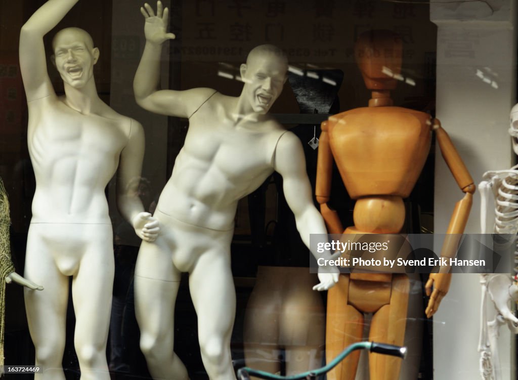 Male mannequins