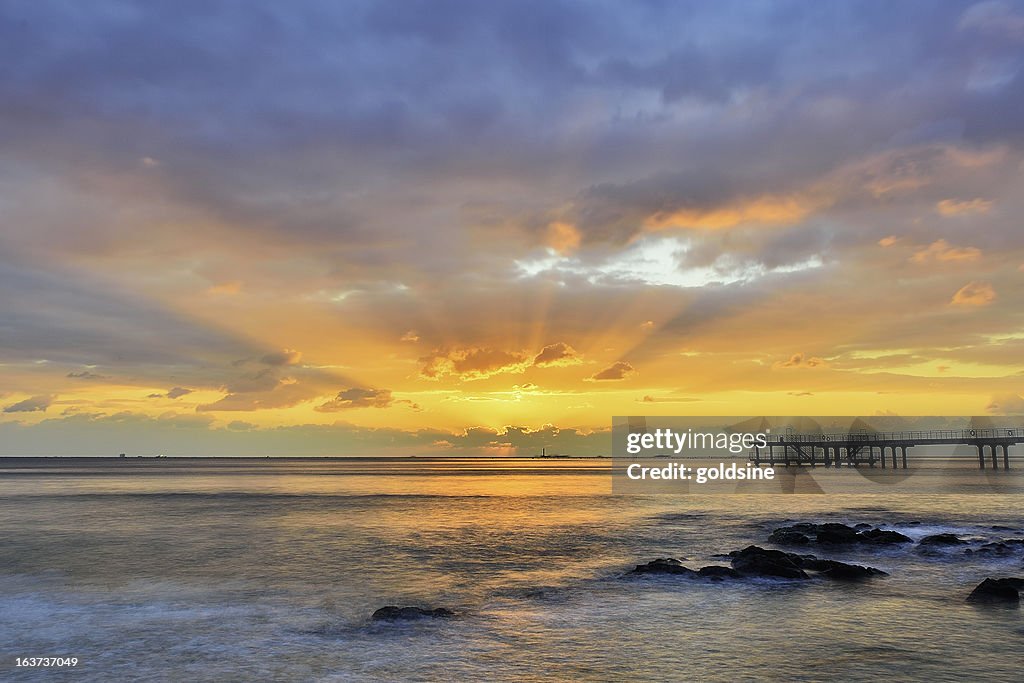 The Rays of  A Sunrise