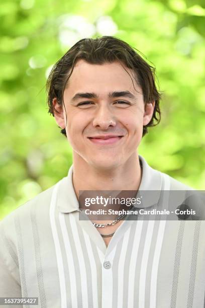 Henri Picard attends the 'Le Plongeur' Photocall during Day Three of the 16th Angouleme French-Speaking Film Festival on August 24, 2023 in...