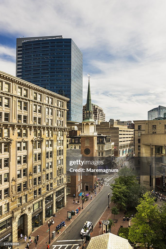 View with the Old South Meeting House