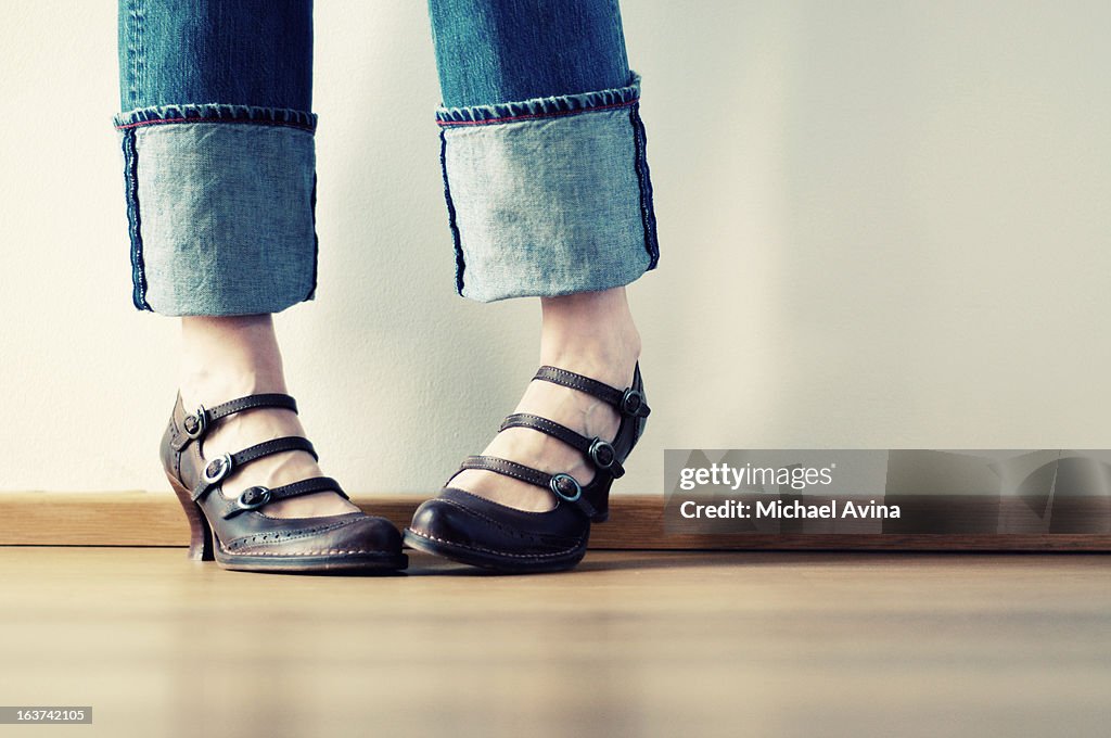 Bashful Feet
