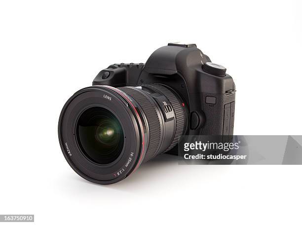 digital photo camera - spiegelreflexcamera stockfoto's en -beelden