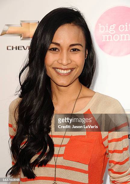 Actress Jessica Rey attends "The Biggest Baby Shower Ever" at Taglyan Cultural Complex on March 14, 2013 in Hollywood, California.