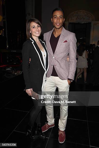 Guests attend Patrick Hellmann Store Launch and Collection Preview in 50 St James Street on March 14 in London, England.
