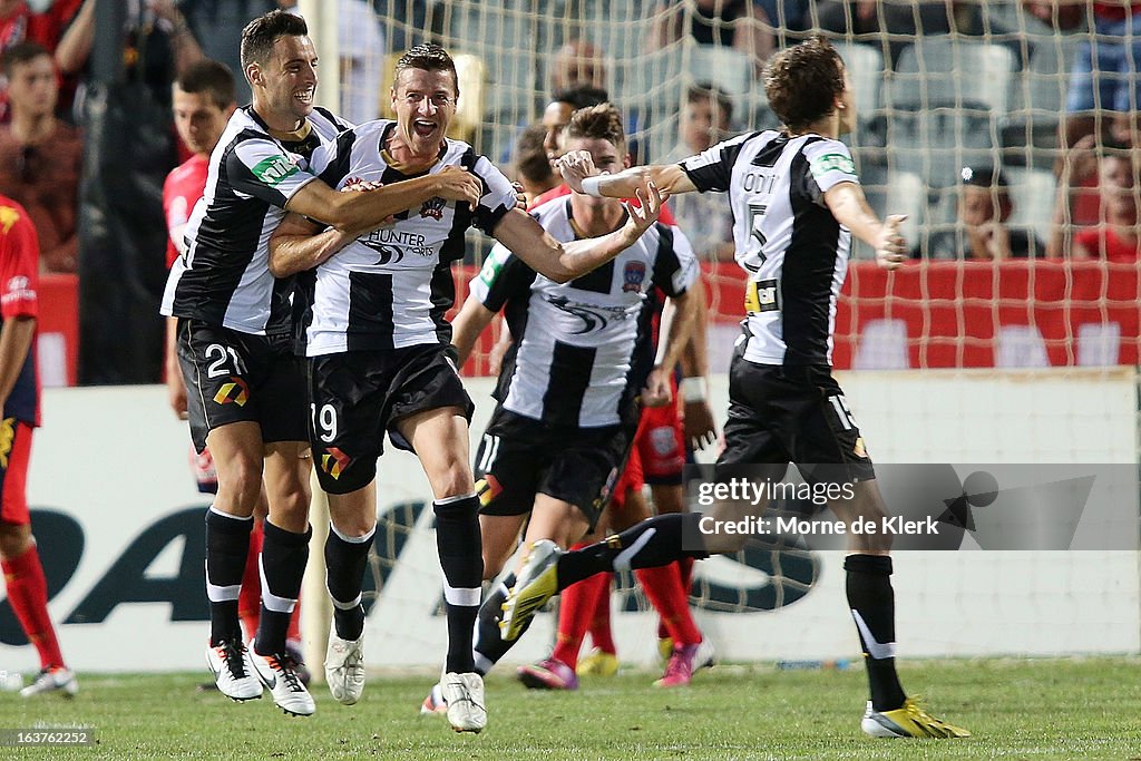 A-League Rd 25 - Adelaide v Newcastle