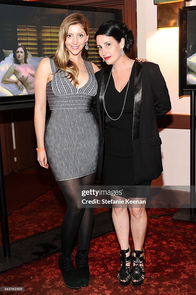 Laura Merage Lauren Merage and Lauri Firstenberg attend LAXART Ungala at Ungala at ...
