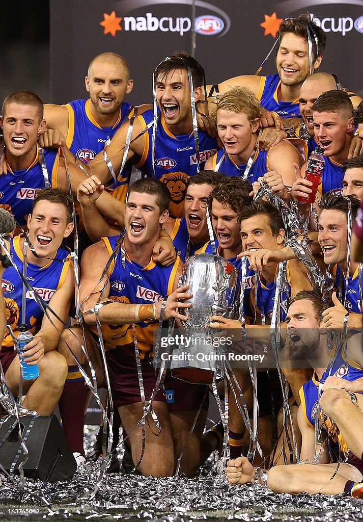 NAB Cup Grand Final - Carlton v Brisbane