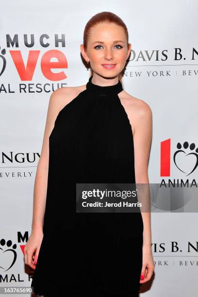 Lena Katina arrives at Dr. Davis B. Nguyen and Much Love Animal Rescue host ÒMakeover for MuttsÓ at The Peninsula Hotel at Peninsula Hotel on March...