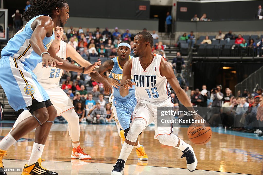 Denver Nuggets v Charlotte Bobcats