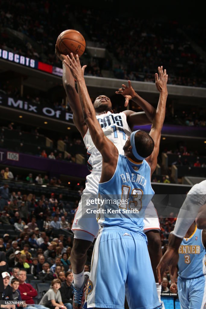 Denver Nuggets v Charlotte Bobcats