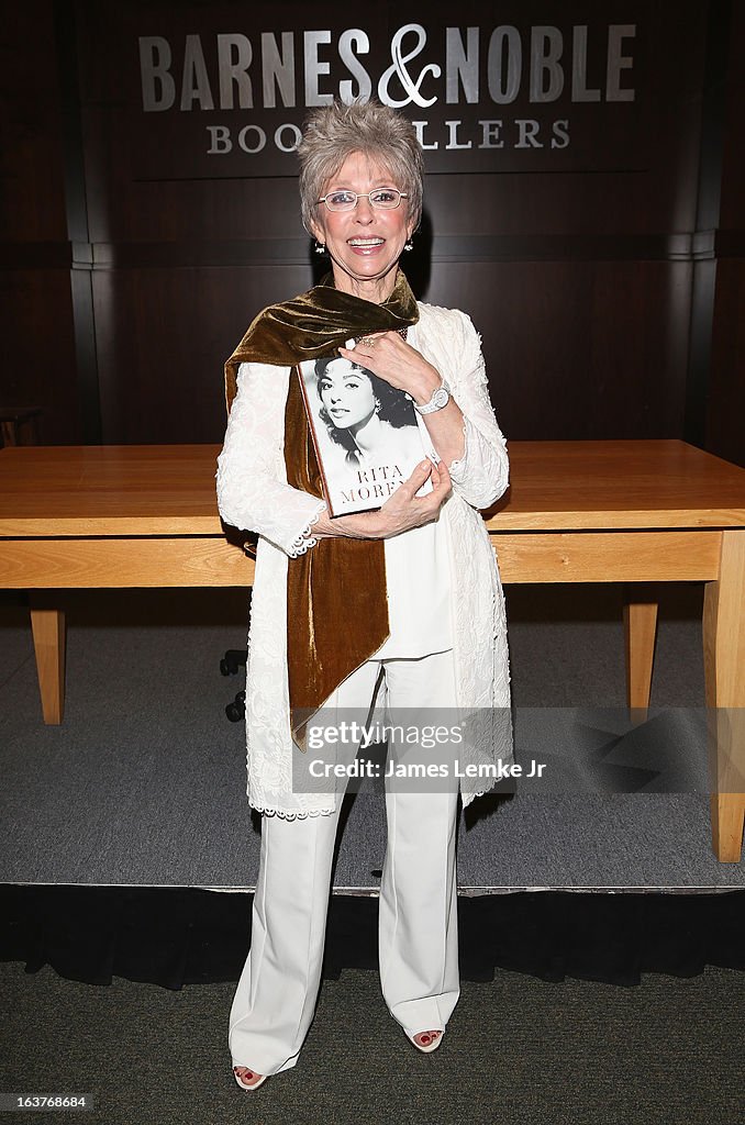 Rita Moreno Signs Copies Of Her New Book "Rita Moreno: A Memoir"