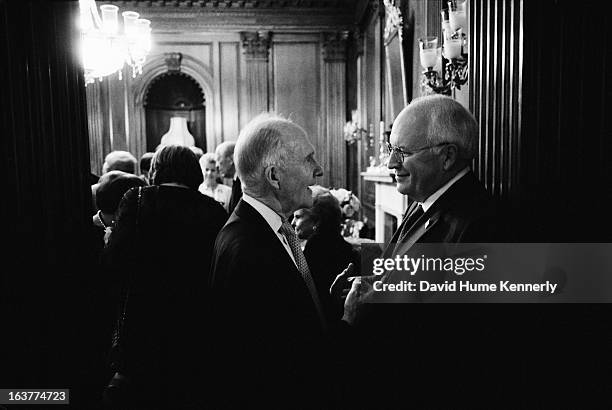 Vice President Dick Cheney photographed from 1975 to 2006 in Washington, DC. Pictured: Vice President Dick Cheney at the Gerald R. Ford Foundation...