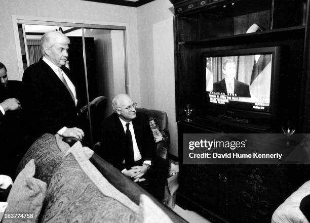 Vice President Dick Cheney photographed from 1975 to 2006 in Washington, DC. Pictured: Vice-President elect Dick Cheney and former vice presidential...