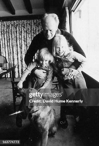 Vice President Dick Cheney photographed from 1975 to 2006 in Washington, DC. Pictured: President Gerald Ford holding the Cheney daughters.