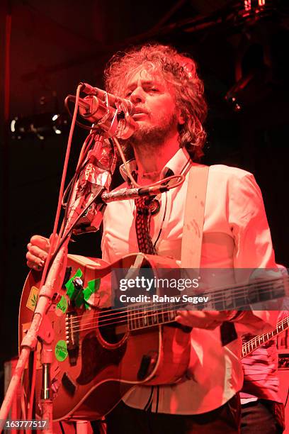 Wayne Coyne of The Flaming Lips perform at The Warner Sound captured by Nikon during the 2013 SXSW Music, Film + Interactive Festival at The Belmont...