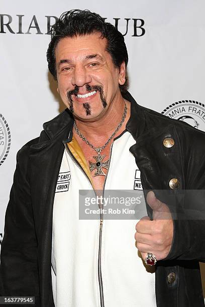 Chuck Zito attends the So You Think You Can Roast? - Dennis Rodman event at New York Friars Club on March 15, 2013 in New York City.