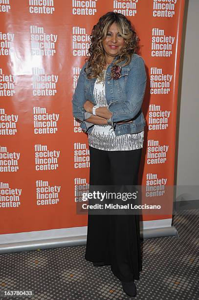 Actress Pam Grier attends "Foxy, The Complete Pam Grier" Film Series at Walter Reade Theater on March 15, 2013 in New York City.