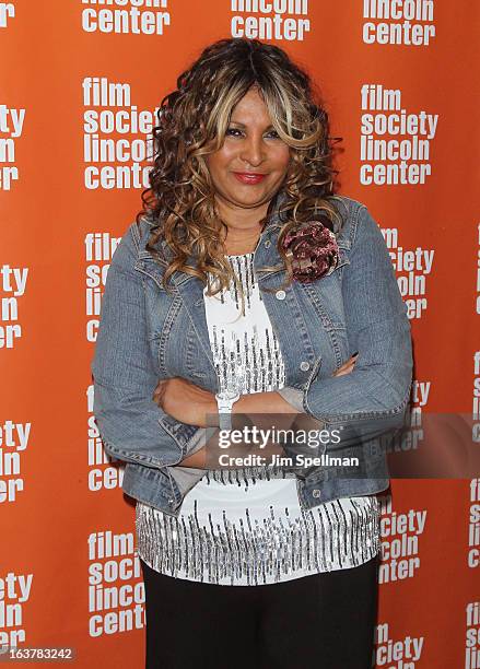 Pam Grier attends "Foxy, The Complete Pam Grier" Film Series at Walter Reade Theater on March 15, 2013 in New York City.