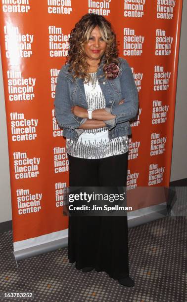 Pam Grier attends "Foxy, The Complete Pam Grier" Film Series at Walter Reade Theater on March 15, 2013 in New York City.