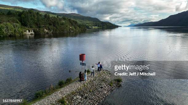 General view of Loch Ness ahead of what is being described as the biggest search for the Loch Ness Monster since the early 1970s being held this...